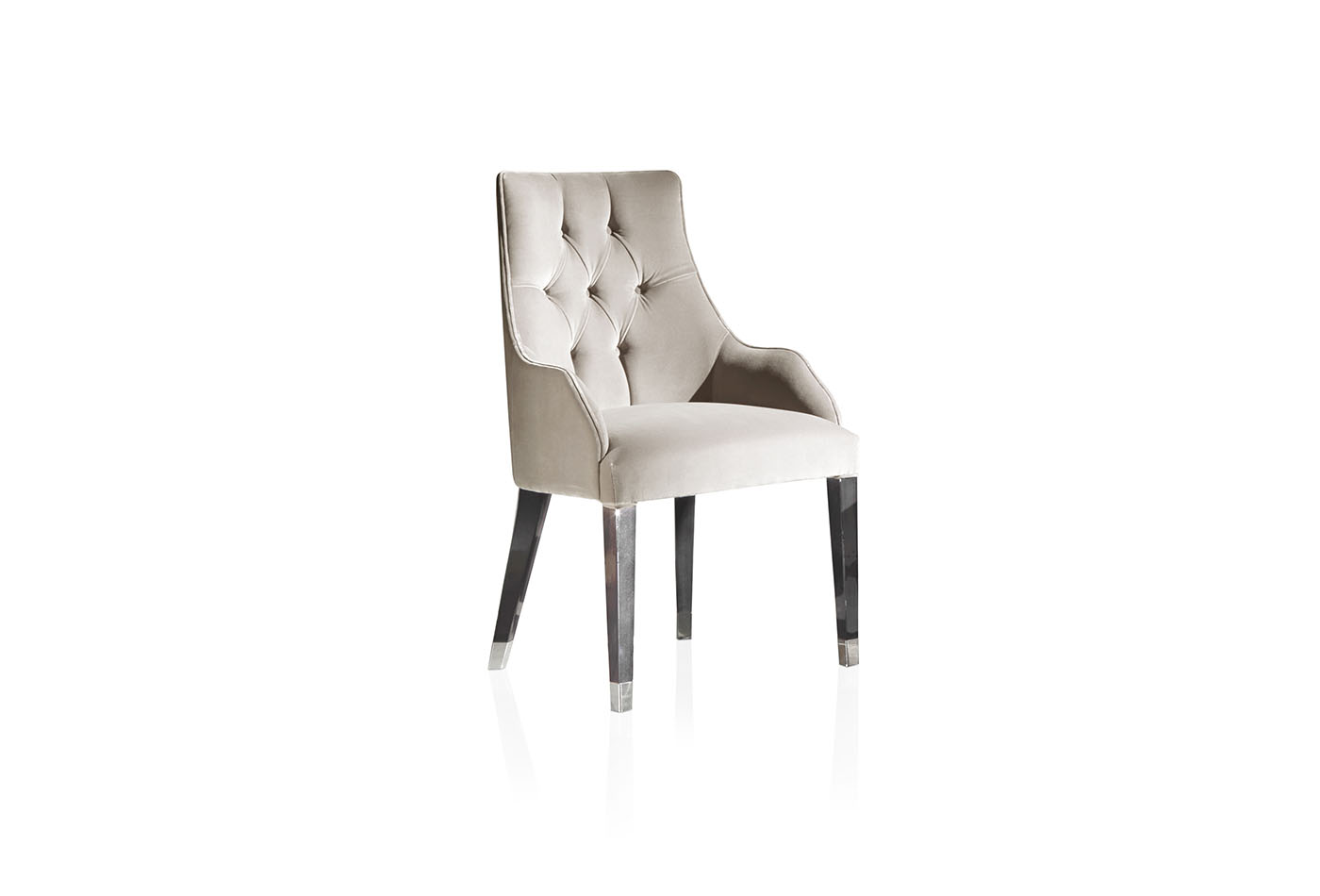 Byron capitonne armchair